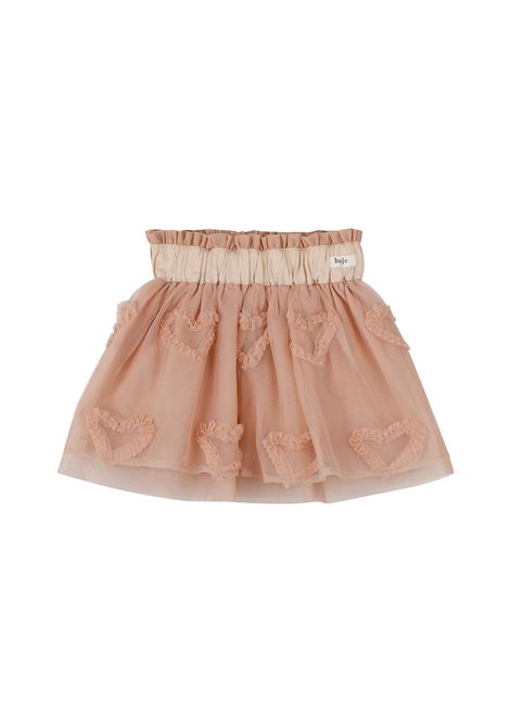 Gonna con ricamo BAJE STUDIO KIDS | BA0SS26120ROSE CAFE